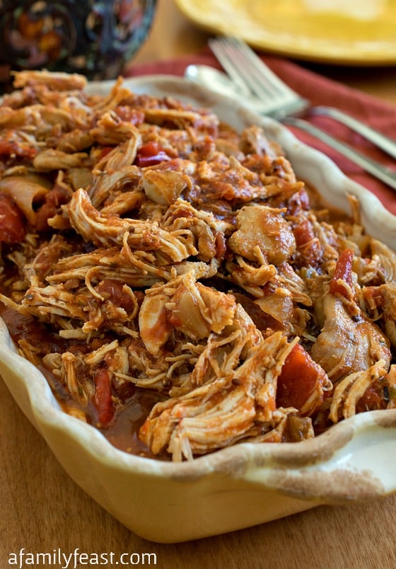 Mexican Pulled Chicken A Family Feast