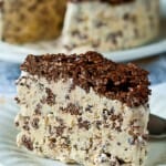 Nutella Crunch Ice Cream Cake - A Family Feast