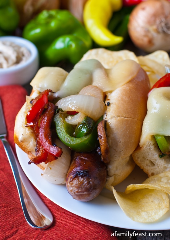 Italian Sausage Sub with Toasted Fennel Aioli A Family Feast