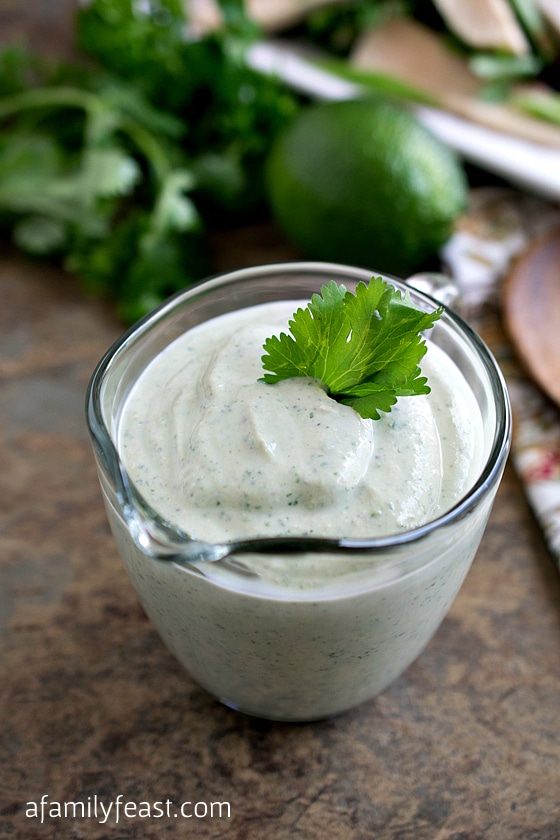 Lime and Coriander Tofu Mayonnaise A Family Feast