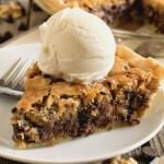Toll House Chocolate Chip Pie - A Family Feast