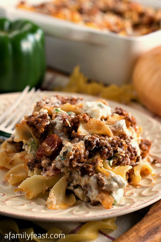 Hamburger Cheese Bake A Family Feast