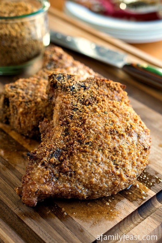 CrumbCrusted Pork Chops