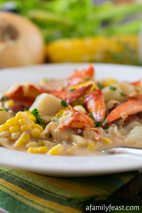 Lobster Corn Chowder A Family Feast