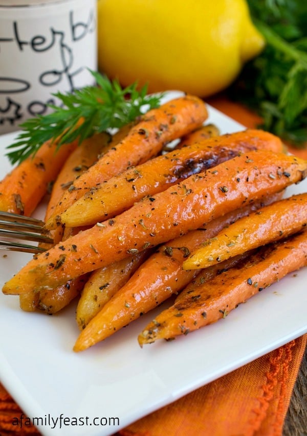 Carrots with Herbes de Provence - A Family Feast