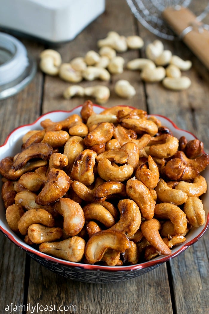 Candied Cashews A Family Feast