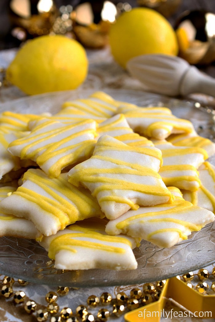 Lemon Star Cookies A Family Feast